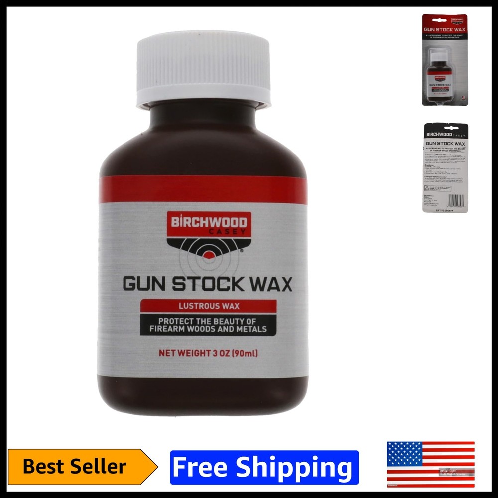 Gun Stock Wax 3 Oz – High-Quality Formula for Ultimate Finish Preservation