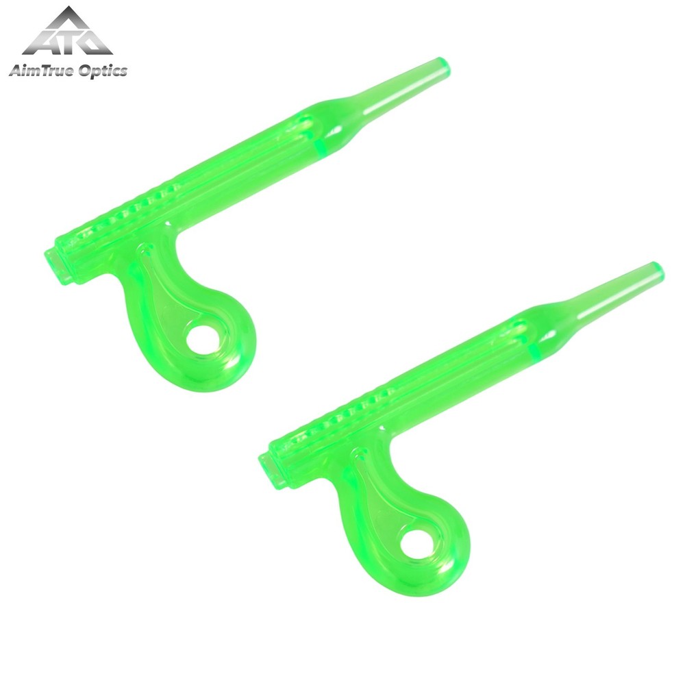 (2 Pack) UV Fiber Optic Bore Light Pistol Rifle Shotgun Barrel Inspection