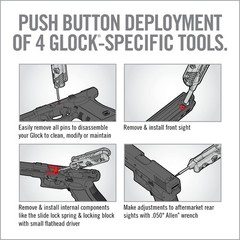 Glock Accessories: 2-in-1 Tool, 4-in-1 Tool & Pro Pack – Gun Mat & Cleaning Kit