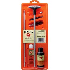 Hoppe’s SGO12B #9 Cleaning Kit w/ Aluminium Rod 12 Gauge Clamshell