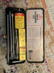 OUTERS GUNSLICK RIFLE CLEANING KIT NO. 477 FOR .30 CALIBER w/ METAL CASE