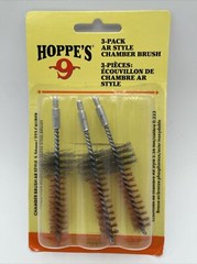 Hoppe’s 1323P3 Rifle Chamber Brush 5.56mm/223 Caliber Double Diameter (3 Pack) S