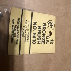 Thompson Center 12 Ga Bronze Bore Brush #9410