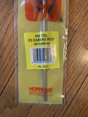 Hoppe’s Gun Cleaning Aluminum Rod Set Universal Pistol Calibers .22 – P22