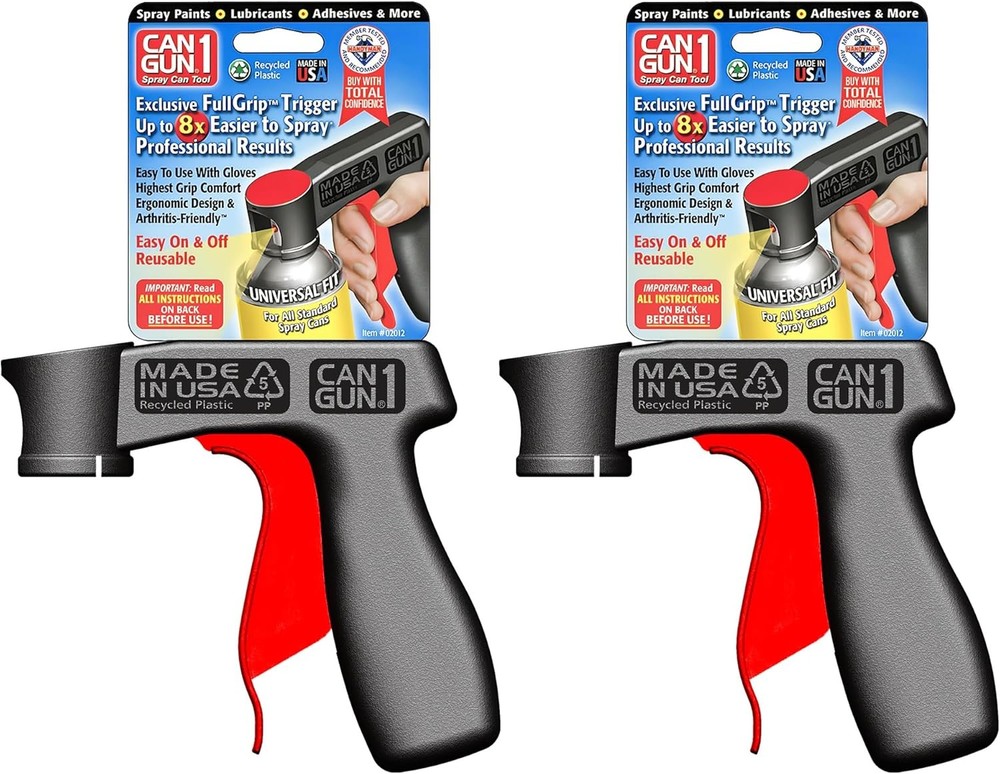 Safeworld Instant Aerosol Trigger Handle Can Gun 2 Pack