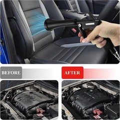 HANDY Tornado Car Cleaning Gun with Rubber Guard and Brass Adjustable Air Flow