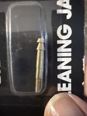 Quantity 2 Kleen-Bore Brass Airgun Jags.177 .20 .22 cal. JAG-226