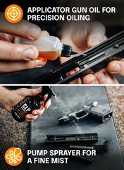 Gun Cleaning Oil – 6.8 Oz of All-in-One CLP [Cleaner, Lubricant, & Protectant]**