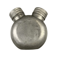 Eastern European Steel Double Spout Oil/Solvent Bottle Russian/Romania Mosin/SKS