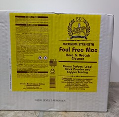 Golden Bore “Foul Free Max” Bore Cleaner 12 ea 15Oz Cans @ Below Distr Cost