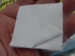 High-Quality 38-.45 Cal Cotton Cleaning Patches – 500 Patches in Poly Bag