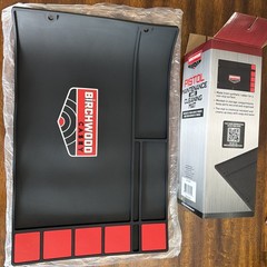 Birchwood Casey BC-30250 Pistol Cleaning Mat 17×11 Black/Red Rubber