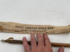 Vintage Marbles #9828-.28 Caliber and up to 36″ Jointed Rifle Rod