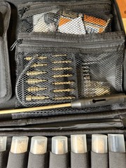 Redfield 80 Piece Universal Gun Cleaning Kit Complete Rifle Pistol Shotgun Case