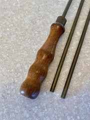 Original Marbles Jointed Rifle Cleaning Rod 9728 Brass Gladstone Michigan .28 up