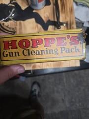 Hoppes Gun Cleaning Kit From 1940’s Excellent Condition Unopened And Complete