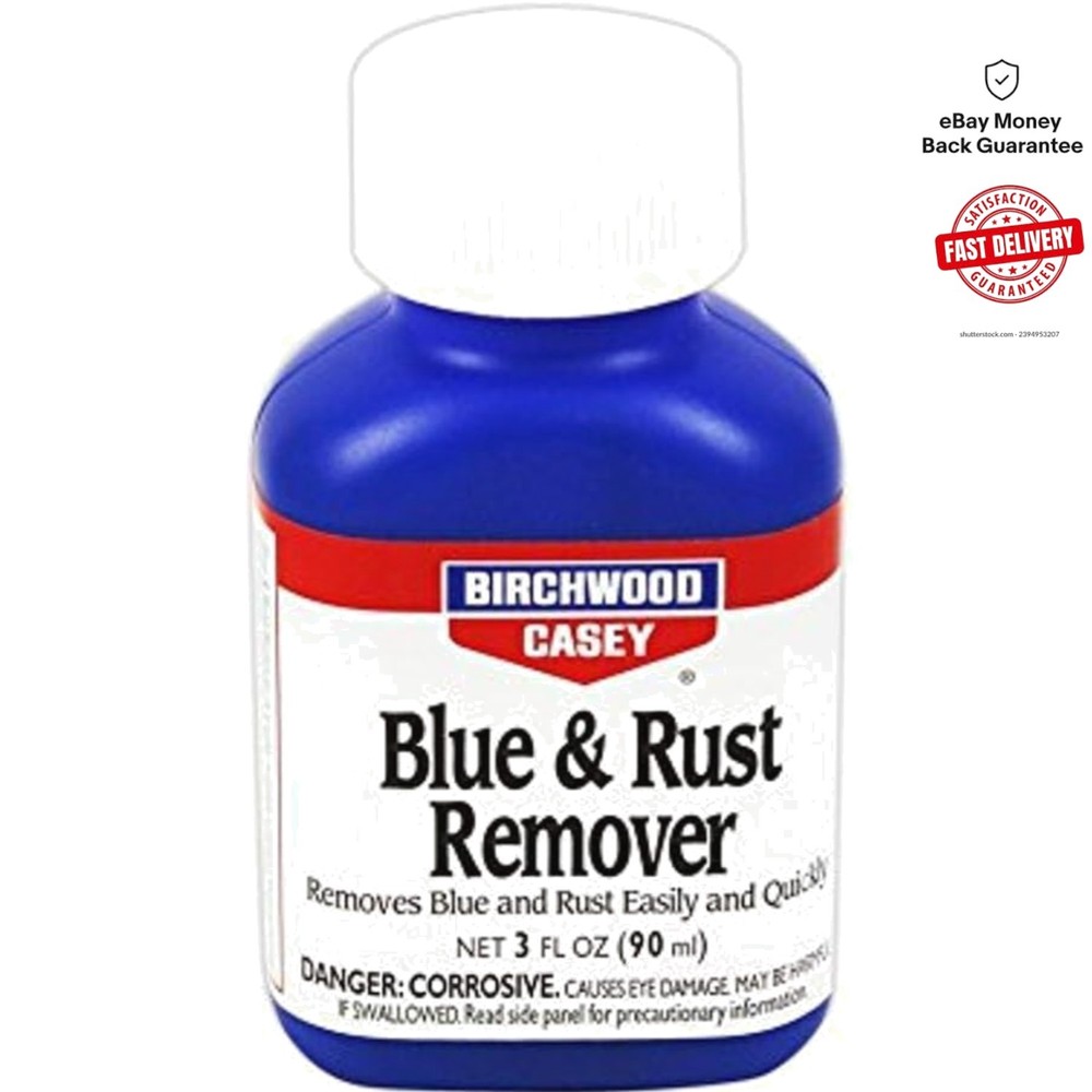 Birchwood Casey 3fl oz Blue & Rust Remover – Must-Have Gun Cleaning Solution