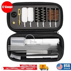 Professional 12GA Gun Cleaning Kit for Shotgun Muzzleloader for 12 Gauge Caliber