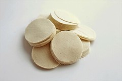 50-59 CAL 1 5/16″ ROUND .015″ THICK DRY SHOOTING PATCHES / QTY. 500 / EMSS5151F