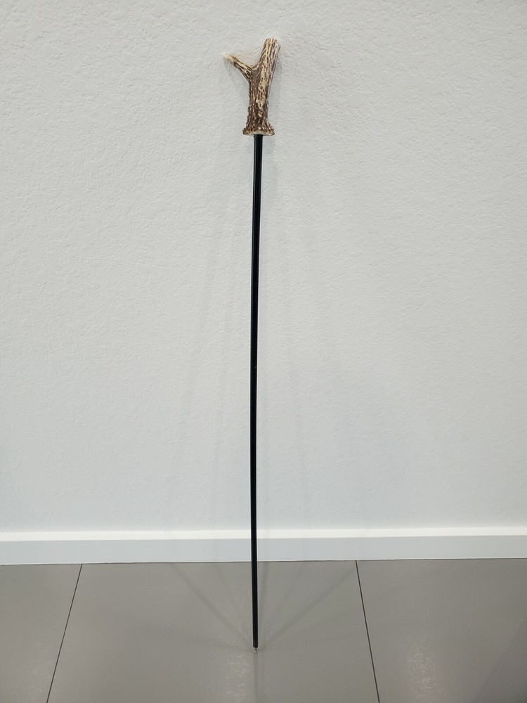VINTAGE Deer Antler Handle GUN CLEANING ROD RIFLE SHOTGUN CLEANING ROD