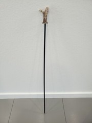 VINTAGE Deer Antler Handle GUN CLEANING ROD RIFLE SHOTGUN CLEANING ROD