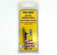 Pro-Shot Benchrest Brush & Spear Tip Jag Set For .22 Cal. Rimfire Pistol