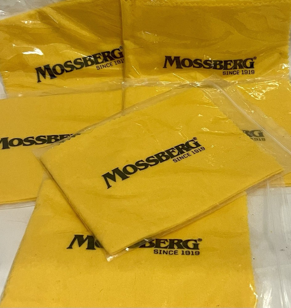 Mossberg Gun Cleaning Cloth 6 Six New In Bag 14×15 Inch Silicone Treated