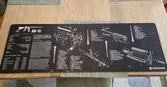 TekMat Clean Mat 12″x35.5″ Neoprene Rubber Black Mat See All Pics And Descriptio