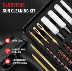GLORYFIRE Universal Handgun Cleaning kit .22,.40,.45,.357 Caliber/9mm Pistol