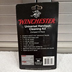 Winchester Universal Handgun Cleaning Kit w/ Case 8-Piece .22-45 Red