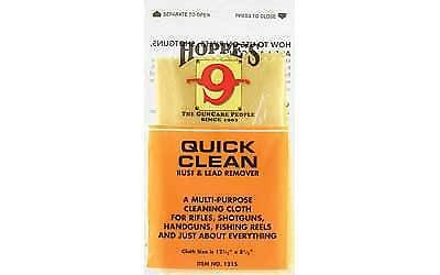 Hoppes Rust/Lead Remover MultiPurpose Cleaning Cloth w/Poly Bag 12.5×8.5 In 1215
