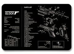 Pistol Gun Cleaning Mat