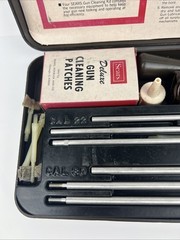VINTAGE SEARS GUN RIFLE CLEANING KIT .22 & .33 CAL (Used)