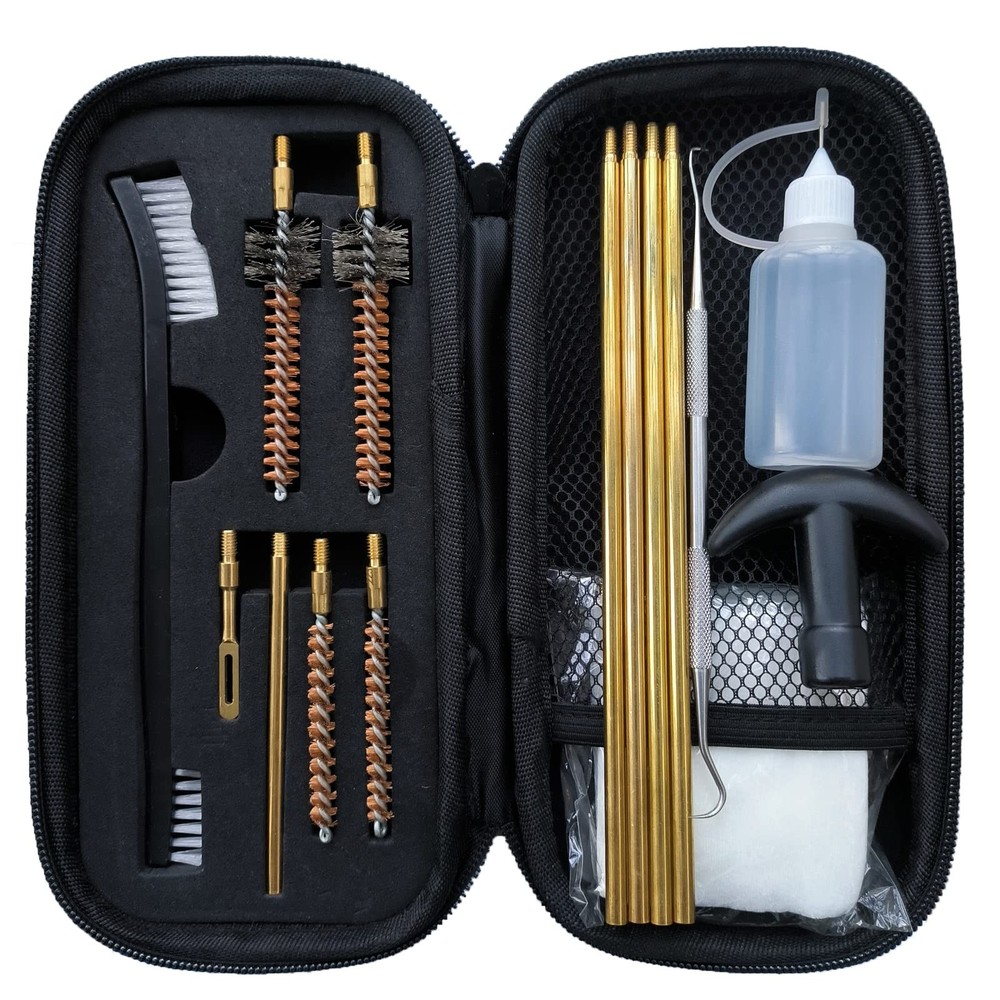 Gun Cleaning Kit Rifle 5.56 Cleaning Kit .223 Pistol Cleaning Kit with Brass …