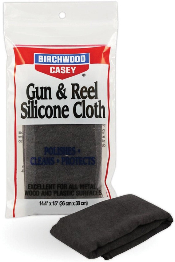 Birchwood Casey Silicone Gun and Reel Cloth Gray, 11″ x 14″ BC-30001