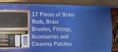 Gun Cleaning Kit Gunmaster Universal 17 Pieces 22. .30 40. Cal And 12, 20 Gag.