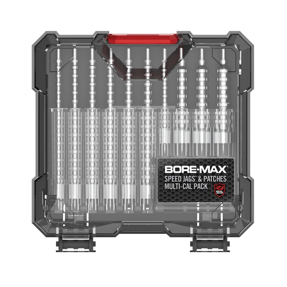 Real Avid Bore-Max Speed Jags & Patches Multi-Cal Pack – Set of 10 Jags AVBMJAGS