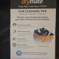Drymate Handgun Gun Cleaning Pad – Small 16″ x 20″ Green – GPG 1620
