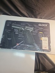 TekMat, Pistol Mat For Glock Gen 4,double sided 11″x17″, Black, and gray