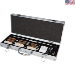 Versatile Hoppe’s Universal Gun Cleaning Accessories with Aluminum Case Included