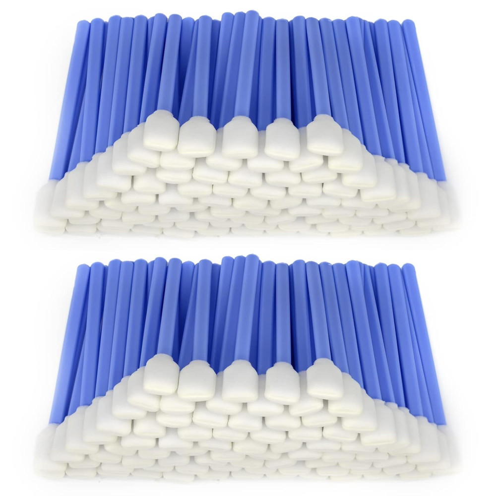 200 bastoncillos de espuma para limpieza (cuadrados y rectangulares, de 5,11″) p