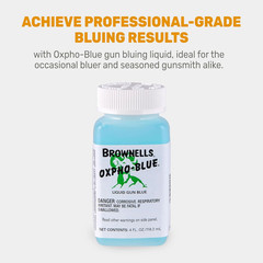 Oxpho-Blue Liquid Gun Blue, Cold Bluing Solution, Gunsmithing Tools Maintenance