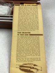 Vintage Hoppe’s No. 9 Gun Cleaning Kit Brown Hard Case Complete w/ Manuals & Oil