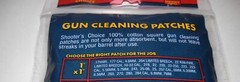Shooters Choice 500 ct. 1″ x 1″ Cotton Square Patches 177-284 Cal #914500 NIP