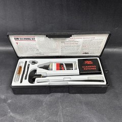 Vtg Kleen Bore Handgun Gun Cleaning Kit w/ Steel Rod 38/357/9 mm Model PK-210