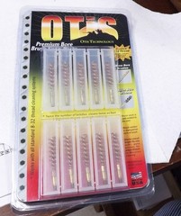 10 Otis Bronze Bore Brushes .30 to .32 caliber Pistols Rifles 10 pack $1.49 ea U