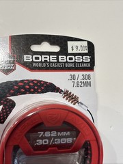 NEW! Real Avid Bore Boss .30/7.62 MM Clean Storing Pull Through Bore Cleaner