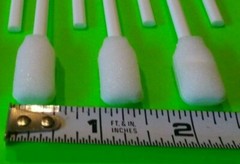 (75) Swab Its Super Brush Gun Tips Foam Cleaning Swabs 71-4501 Gun,Printers,Auto