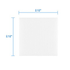 Pack of 1000 2.12” x 2.12” Square Gun Cleaning Patches Professional with Box