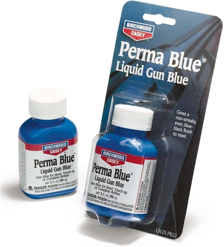 Fast-Acting Long-Lasting Perma Blue Paste/Liquid Gun Blue for Steel, Touch-Up…